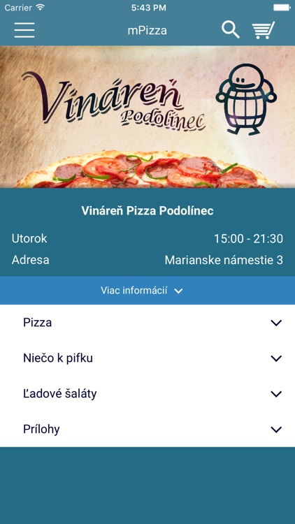 Vináreň Pizza