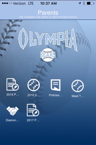 Olympia Bears Baseball app screenshot 3