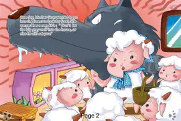 Game screenshot Wolf and the Seven Little Goats - Interactive Book hack