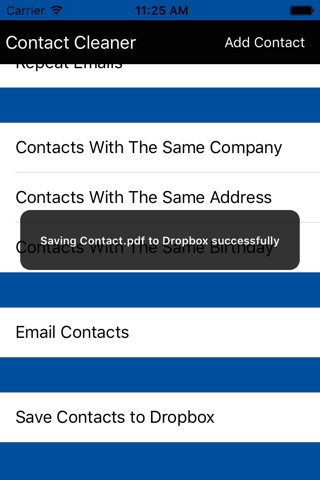 Contacts Cleaner & Backup Pro screenshot 4