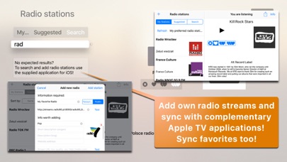 How to cancel & delete Radio on TV from iphone & ipad 2