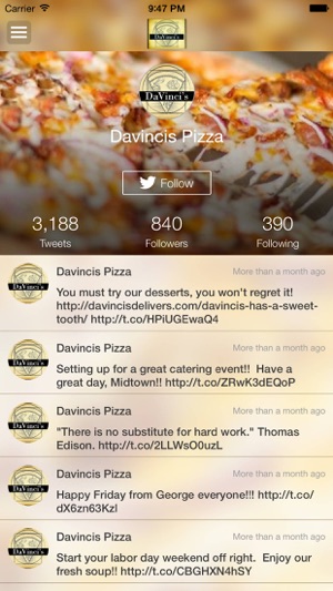 Davincis Pizza Delivery(圖4)-速報App