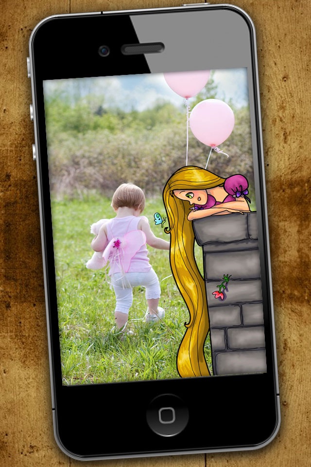 Your photo with - Rapunzel edition screenshot 3