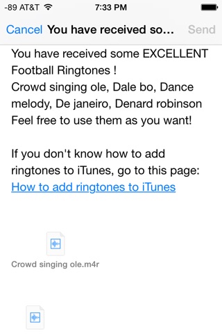 Best Football Ringtones Ever! screenshot 4