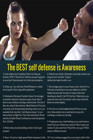 Self Defense Tips Magazine screenshot 3