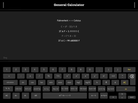 General Calculator screenshot 4