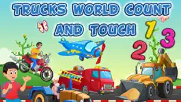 Game screenshot Toddler Trucks World Count and Touch- 123 counting Activity Game for kids mod apk