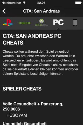 Cheats for GTA - for all Grand Theft Auto games screenshot 3