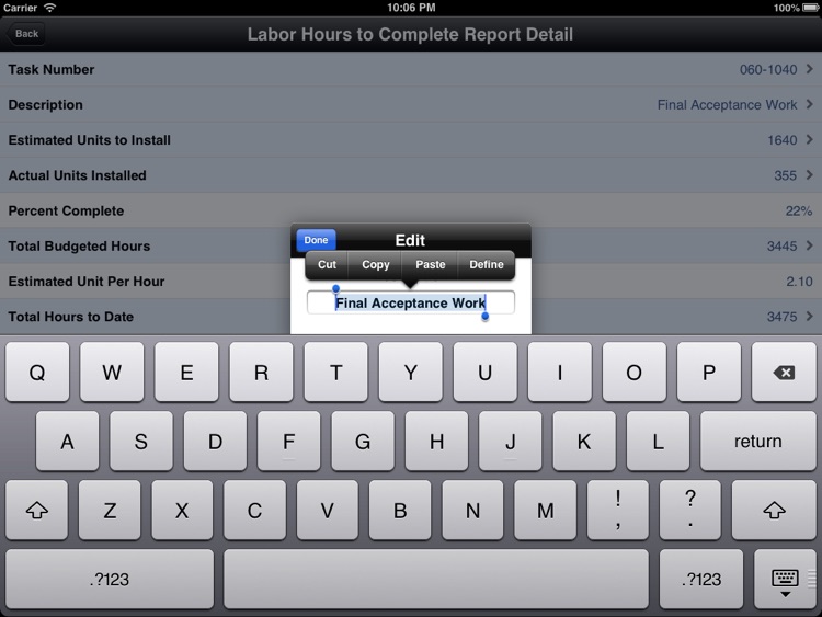 Cost to Complete Calculator screenshot-3