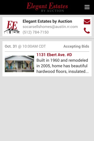 Elegant Estates By Auction screenshot 2