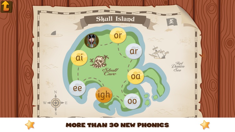 Pirate Phonics 2 : Kids learn to read!