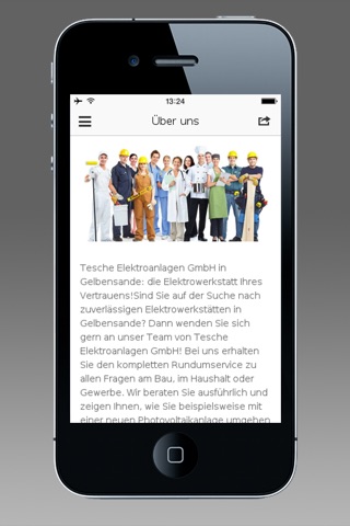 Tesche Elektroanlagen GmbH screenshot 2