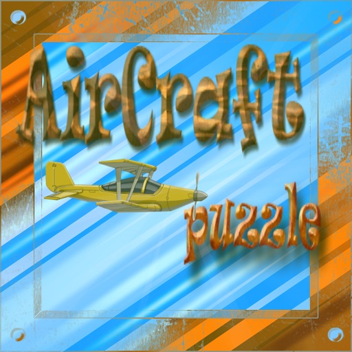 aircrafts jigsaw - Animated Jigsaw Puzzles for Kids with aircraft Cartoons! Icon