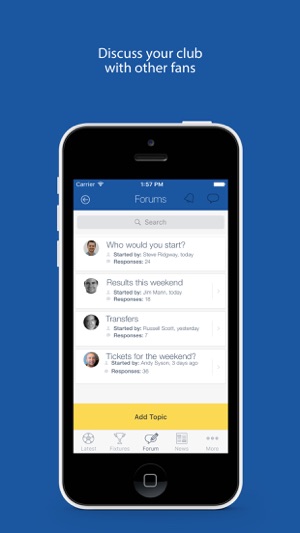 Fan App for Workington Town