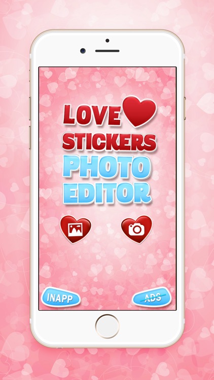 Love Stickers Photo Editor – Add Beautiful Effects And Edit Pictures With Romantic Free App For Girls screenshot-3