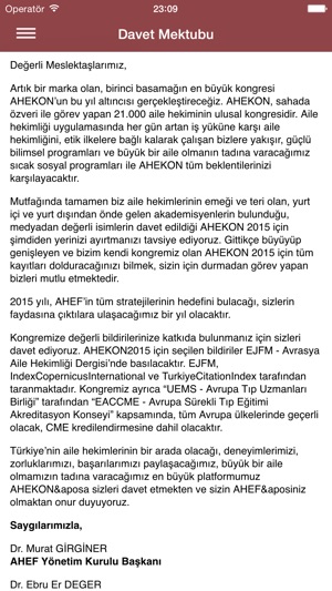 AHEF- Aile Hekimleri Dernekleri Federasyonu(圖1)-速報App