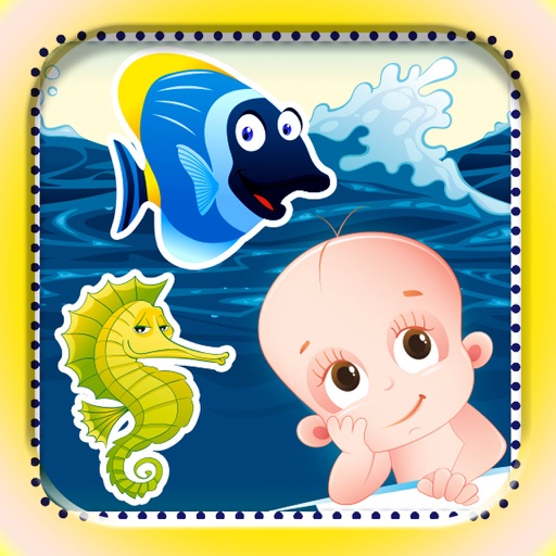 Baby Fishing for 2 year kids Icon