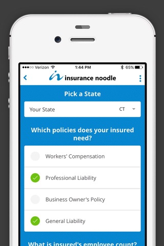 Quick Quote Estimator by Insurance Noodle screenshot 3
