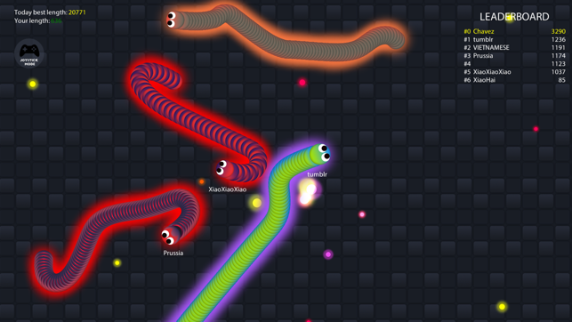 Snake.io - The Hungry Snake Slither Dash War(圖4)-速報App