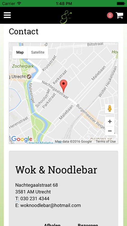 Wok & noodle bar
