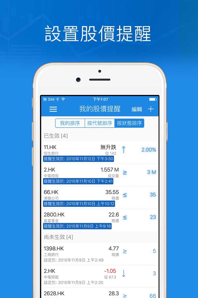 Ticker 香港股票投資 版 screenshot 3