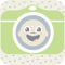 Take your baby's photo with a smile on their face and their eyes open with your iPad camera