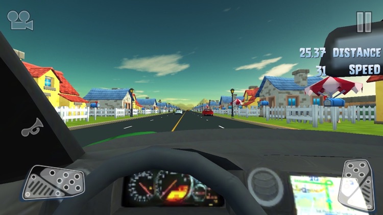 3D Car Racer Skill Driving - Fast Interior Real Simulation Free Games