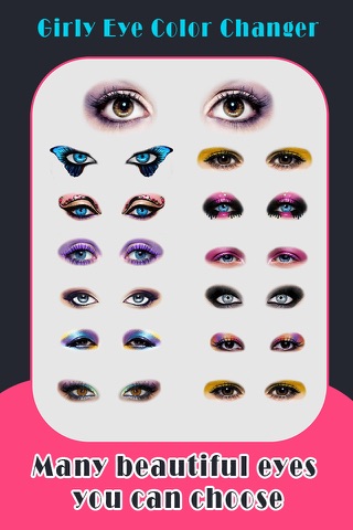 Girly Eye Color Changer - Pupil Effect Cosmetic Studio & Colorful Contact Lenses Booth screenshot 2