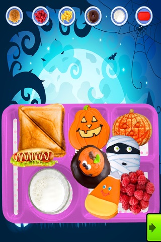 Halloween School Lunch Maker - Kids Food Maker FREE screenshot 3