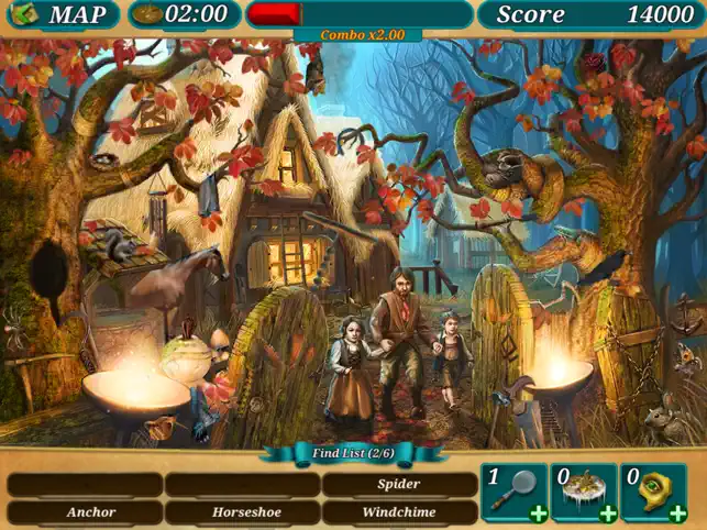 Screenshot 2 Black Forest™: Hidden Objects Fairy Tale Mystery iphone