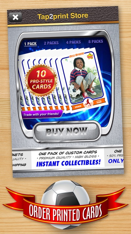 Soccer Card Maker - Make Your Own Custom Soccer Cards with Starr Cards screenshot-4