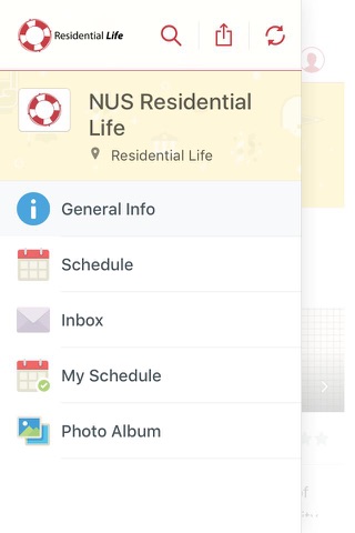 NUS Residential Life screenshot 2