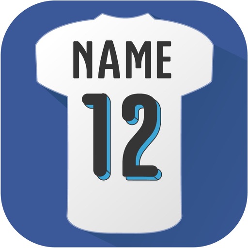 Make My American Football Jersey iOS App