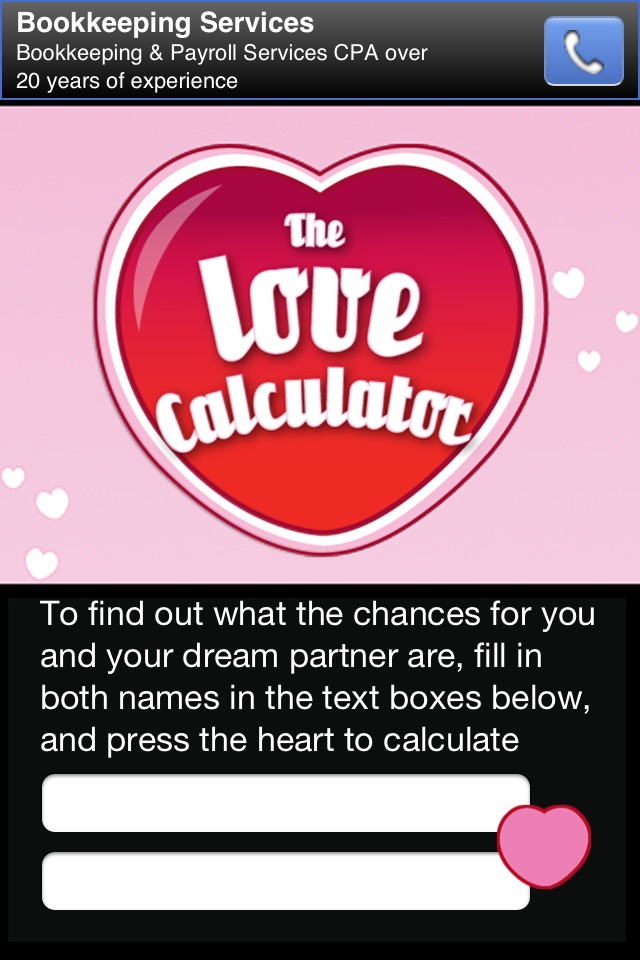 The Love Calculator screenshot 3