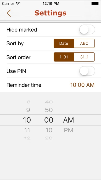 Payments – scheduled earnings and expenses reminder screenshot-3