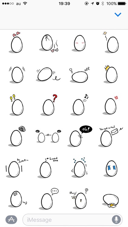 Mr. Egg Sticker