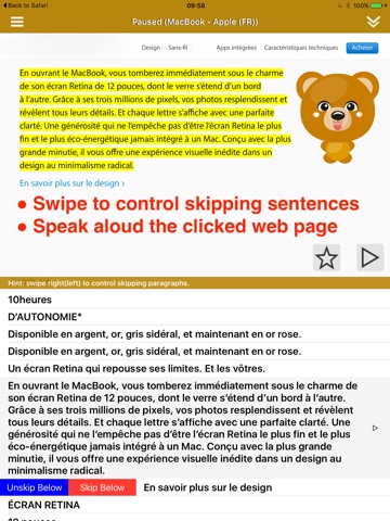 SpeakFrench 2 Pro (14 French Text-to-Speech) screenshot 2