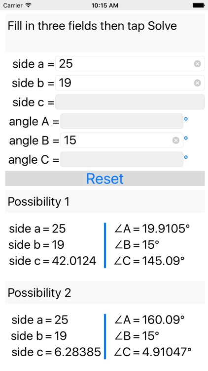 Triangle Help