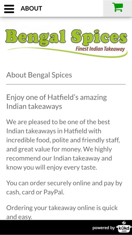 Bengal Spices Indian Takeaway screenshot-3