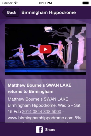Birmingham Hippodrome screenshot 4