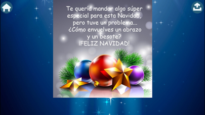 How to cancel & delete Christmas card images in Spanish from iphone & ipad 4