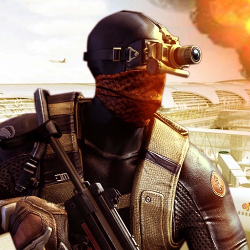 hostage rescue 3d airport attack sniper mission icon