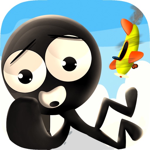 Stickman Flying Pilot Great Escape PRO