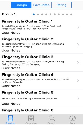 Fingerstyle Guitar Clinic screenshot 2