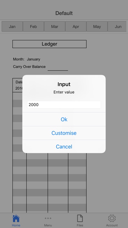 Monthly Checkbook screenshot-4