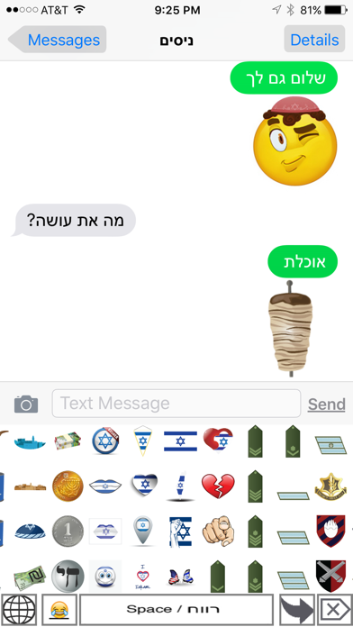 How to cancel & delete Shem-Oji–Jewish emoji keyboard icons from iphone & ipad 3