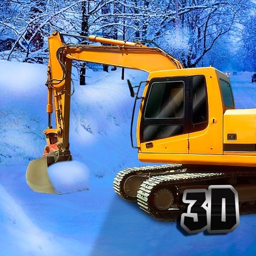 Snow Excavator Simulator 3D Icon