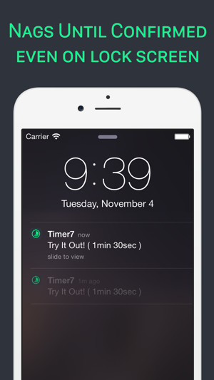 ‎Timer 7 - Multiple timers for time management, kitchen, gym, errands and gtd Screenshot