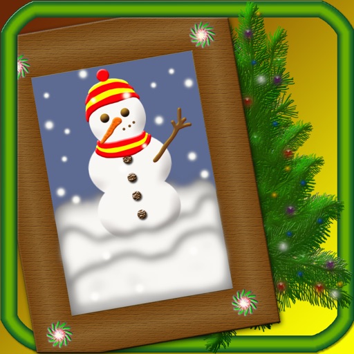 Christmas Photo Frame - Capture, Edit & Frame Your Photos All In One Icon