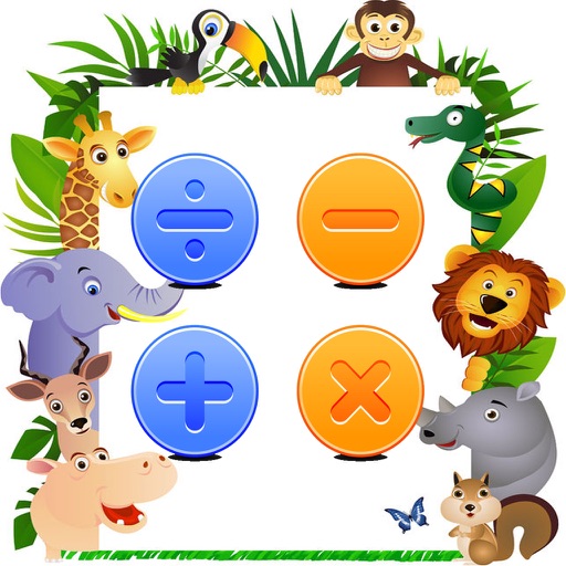 Kids Maths Zoo Free iOS App